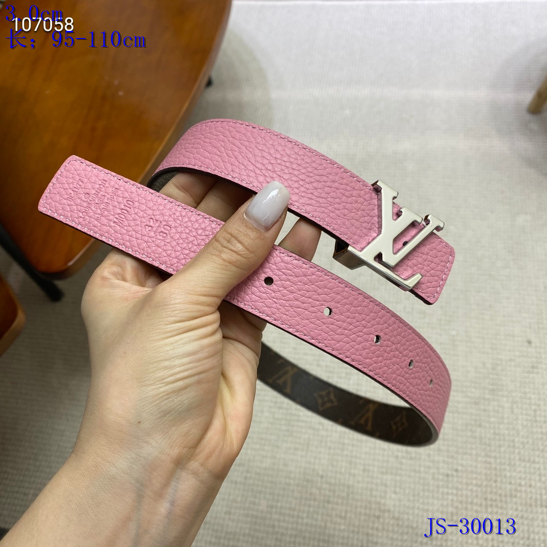LV Belts 3.0 cm Width 109